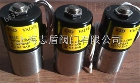 中国台湾KSD不锈钢迷你型电磁阀HA1B/HA1C 中国台湾KSD不锈钢内螺纹电磁阀