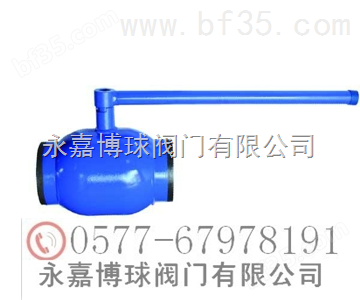 Q61F-16C燃气管线手动焊接球阀
