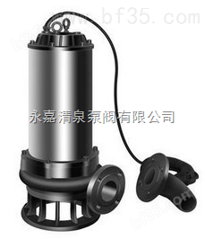 50WQ10-10-0.75，无堵塞潜水排污泵，污水泵，铸铁潜污泵                