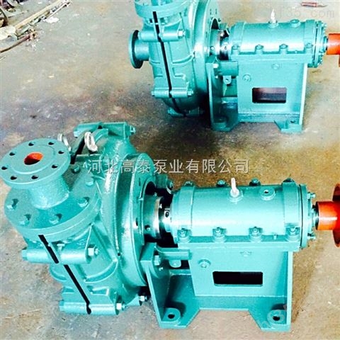 杂质泵选型  200ZJ-A70耐磨渣浆泵配件大全