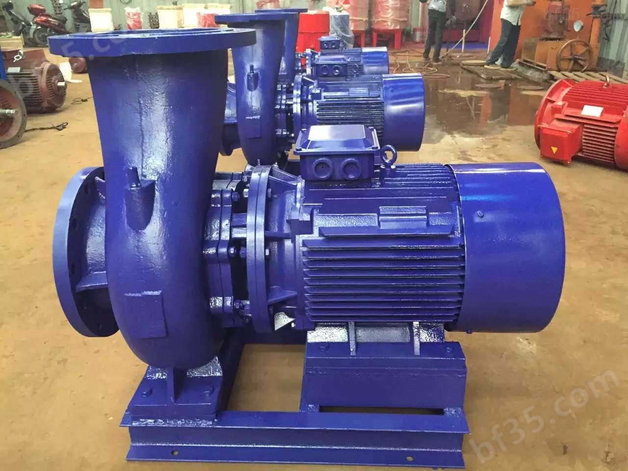 供应ISW40-100（I）A卧式离心泵,单级单吸清水泵,高效节能管道泵